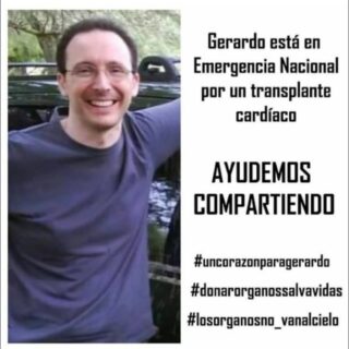 #donarsalvavidas 
#losorganosnovanalcielo 
Sumate compartiendo este pedido❤
#uncorazonparagerardo